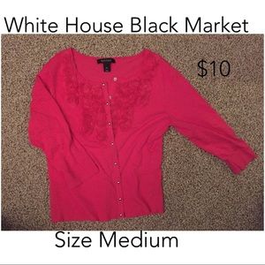White House Black Market Cardigan